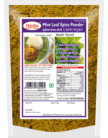 Mint Leaf Spice Powder